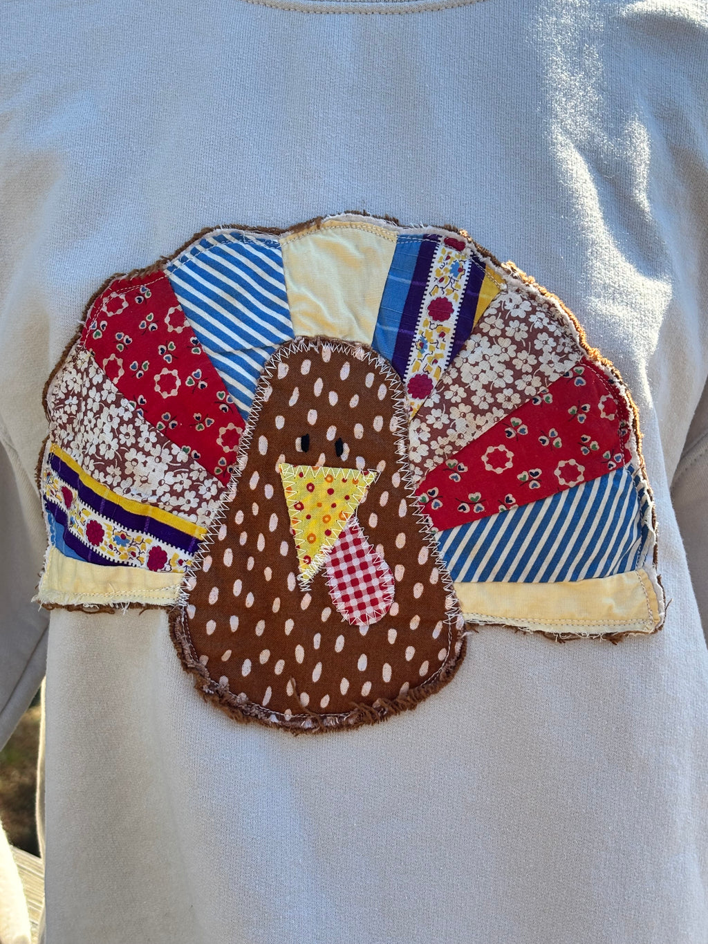 Dresden Plate Turkey Shirt (Medium)