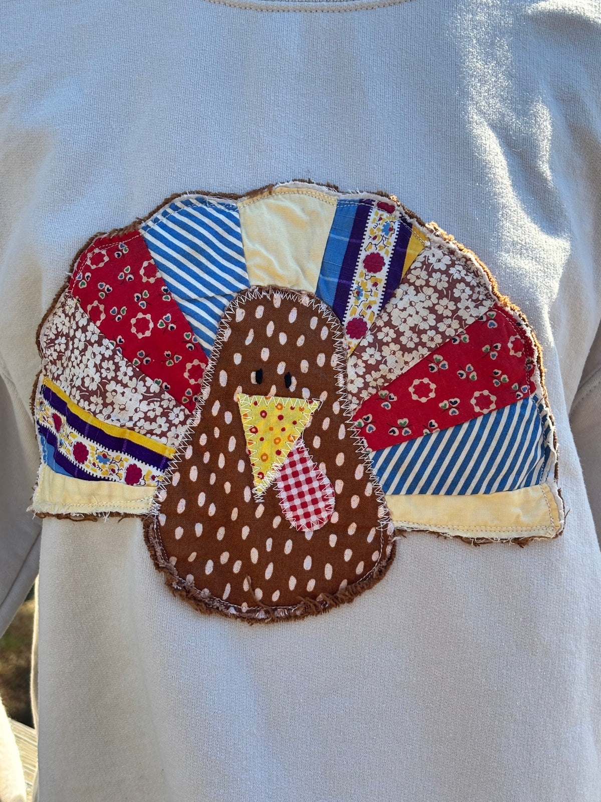 Dresden Plate Turkey Shirt (Medium)
