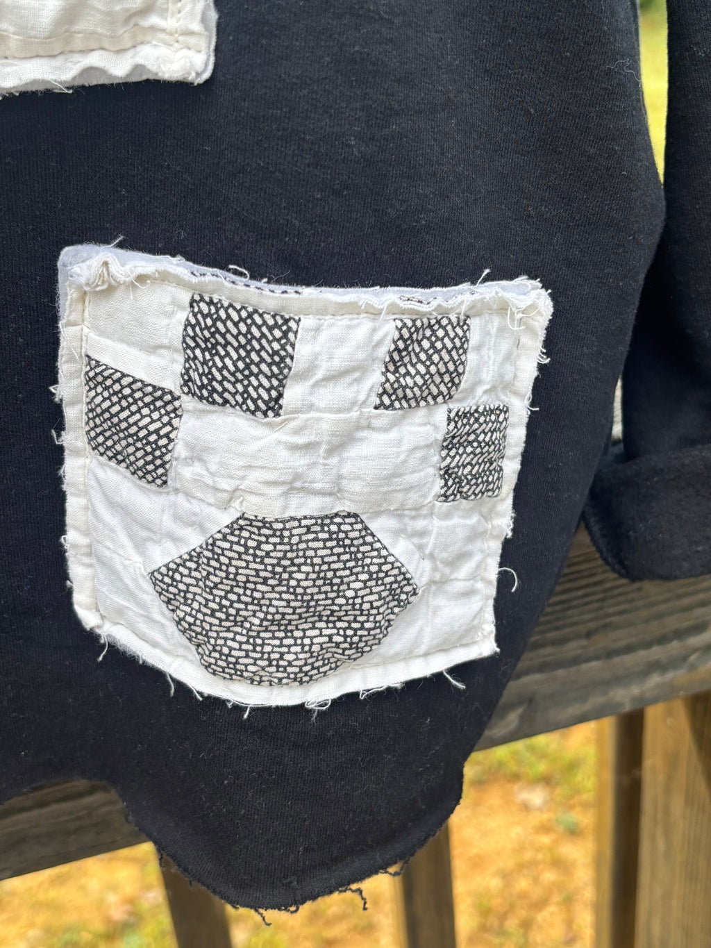 Cat Quilt Block Sweatshirt