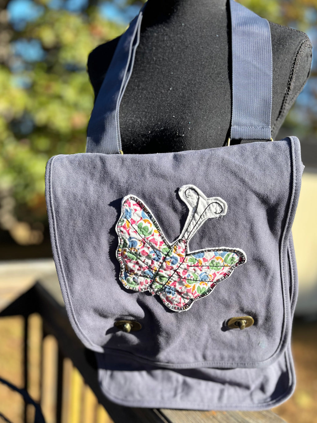 Butterfly Messenger Bag.