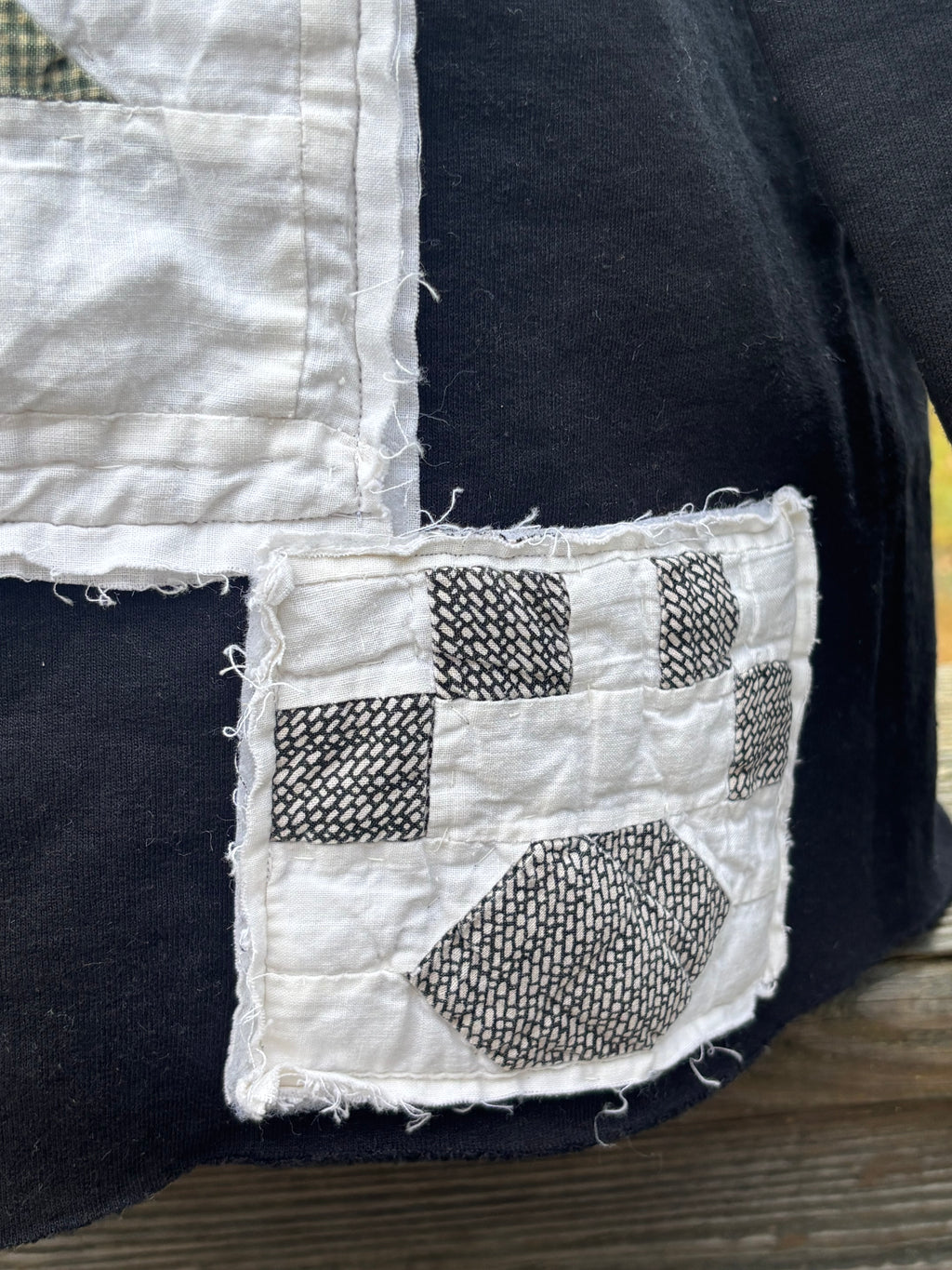 Cat Quilt Block Sweatshirt