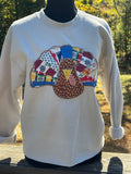 Dresden Plate Turkey Shirt (Small)