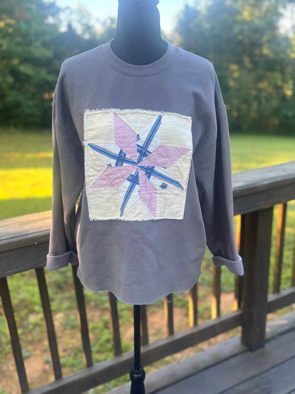 Little Nanny’s Quilt Block Sweatshirt
