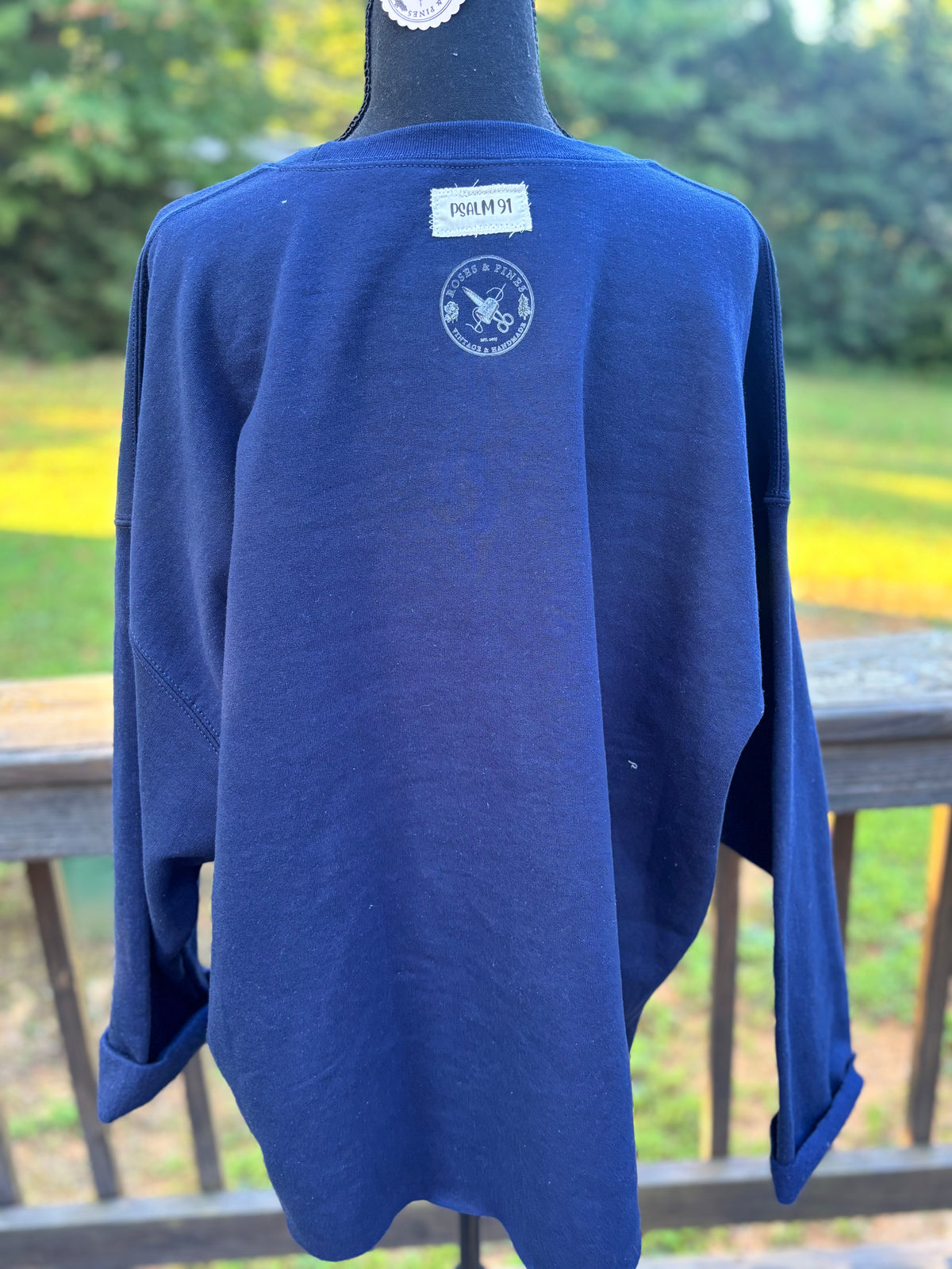 Blue Cornflower Nesting Bowls Sweatshirt